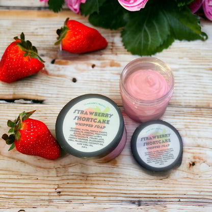 Strawberry Shortcake Whipped Soap